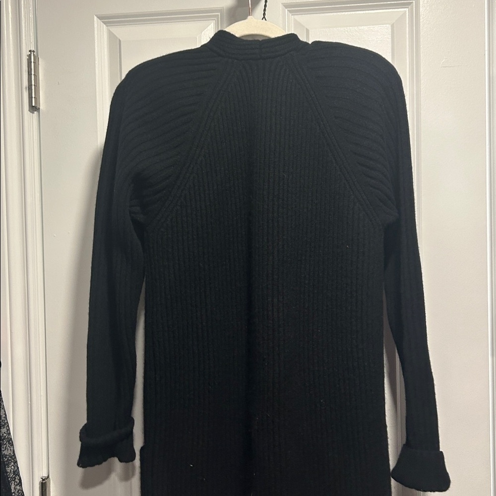 Haider Ackerman open front wool duster cardigan - image 6